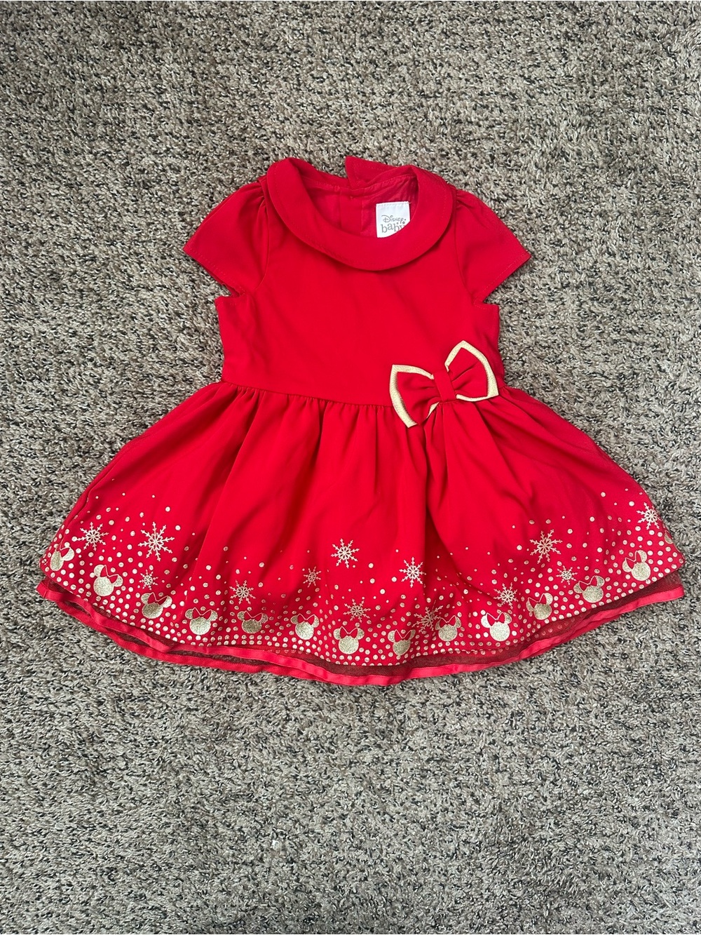 Disney Baby Girl Christmas Dress